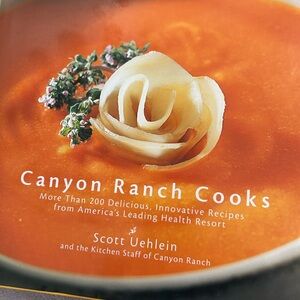 Canyon Ranch Cooks Cookbook - healthy recipes 342 pages full color hardback